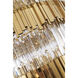 Canada 60 Light 43.4 inch Shiny Gold Chandelier Ceiling Light